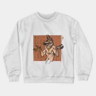 Confused Anubis Crewneck Sweatshirt